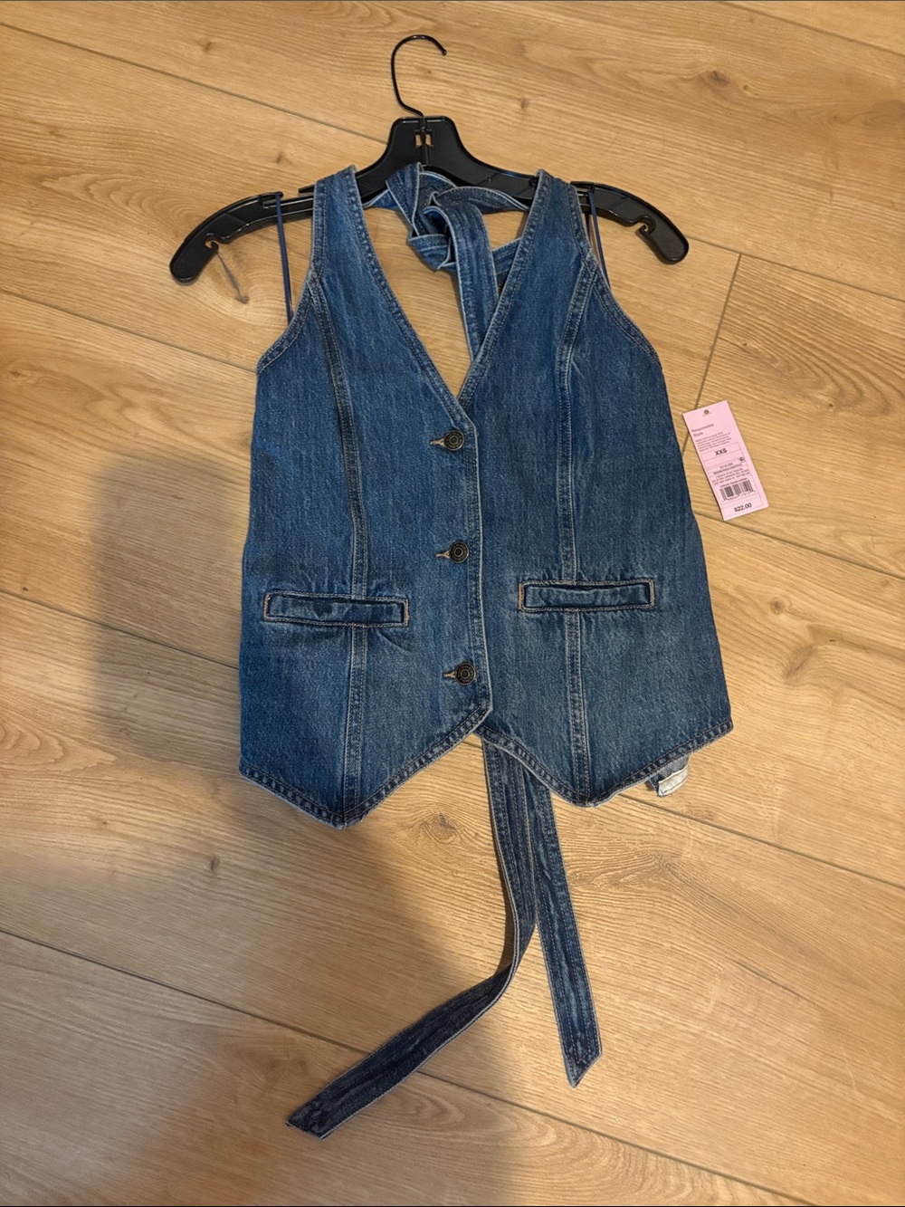 Wild Fable Denim Vest size XXS NWT